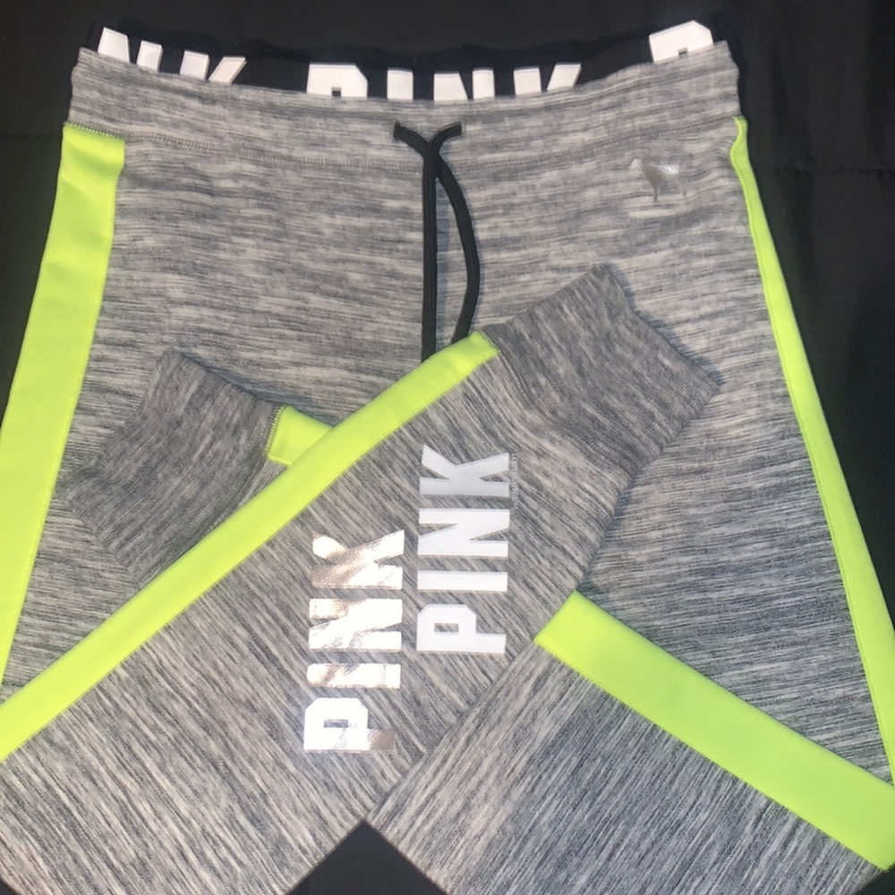 Pink yoga pants
